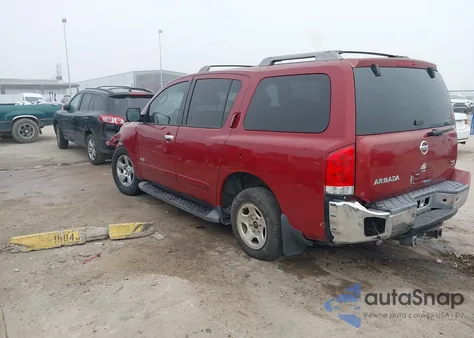 2006 Nissan Armada Se from USA, damaged, VIN 5N1AA08A66N732445
